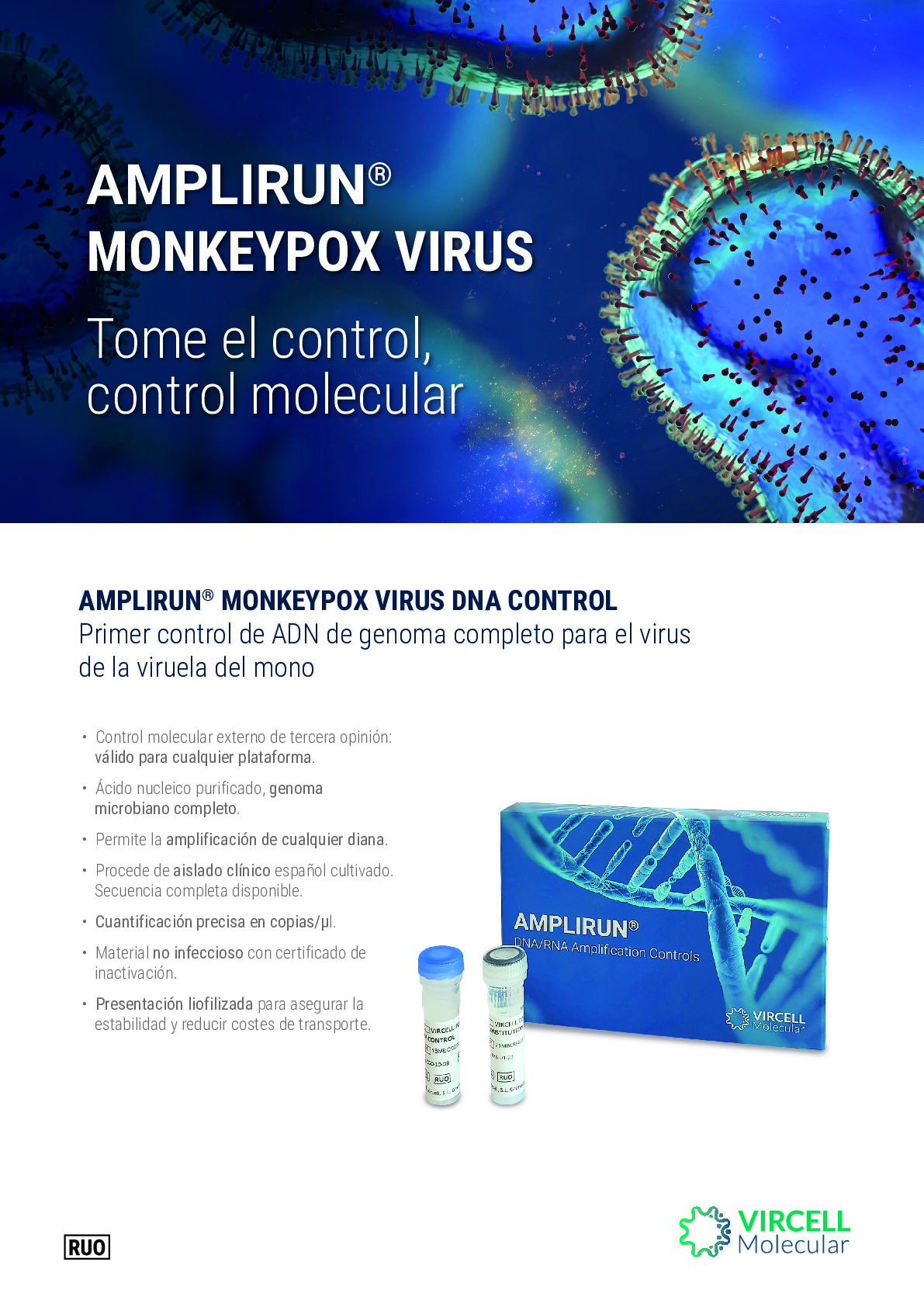 AMPLIRUN MONKEYPOX VIRUS DNA CONTROL Flyer